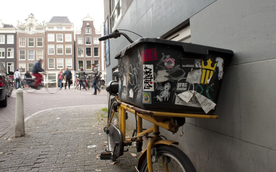 A bike in Amsterdam