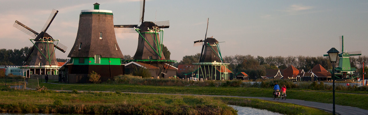The Zaanse Schans Windmills