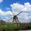 The De Zwaan Windmill along the Amstel River in North Holland