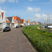 A view of the town of Durgerdam along the coast of the IJsselmeer