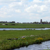 The polders, land reclaimed from the sea, near Durgerdam