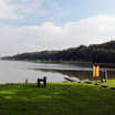 The rowing lake in Amsterdamse Bos