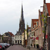 View of the tower of the Laurentius Church in Weesp